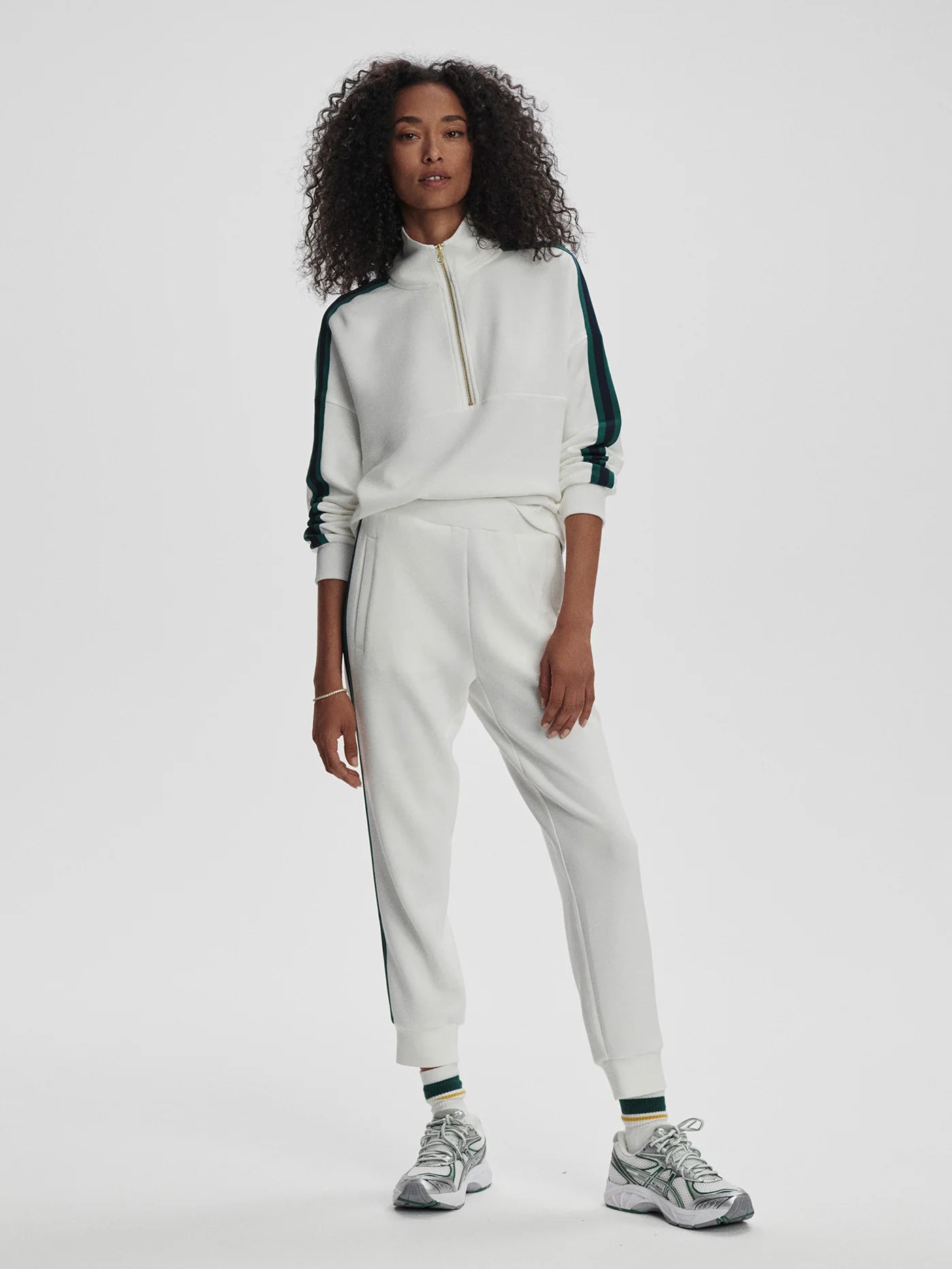 Raymar Half Zip Stripe Set