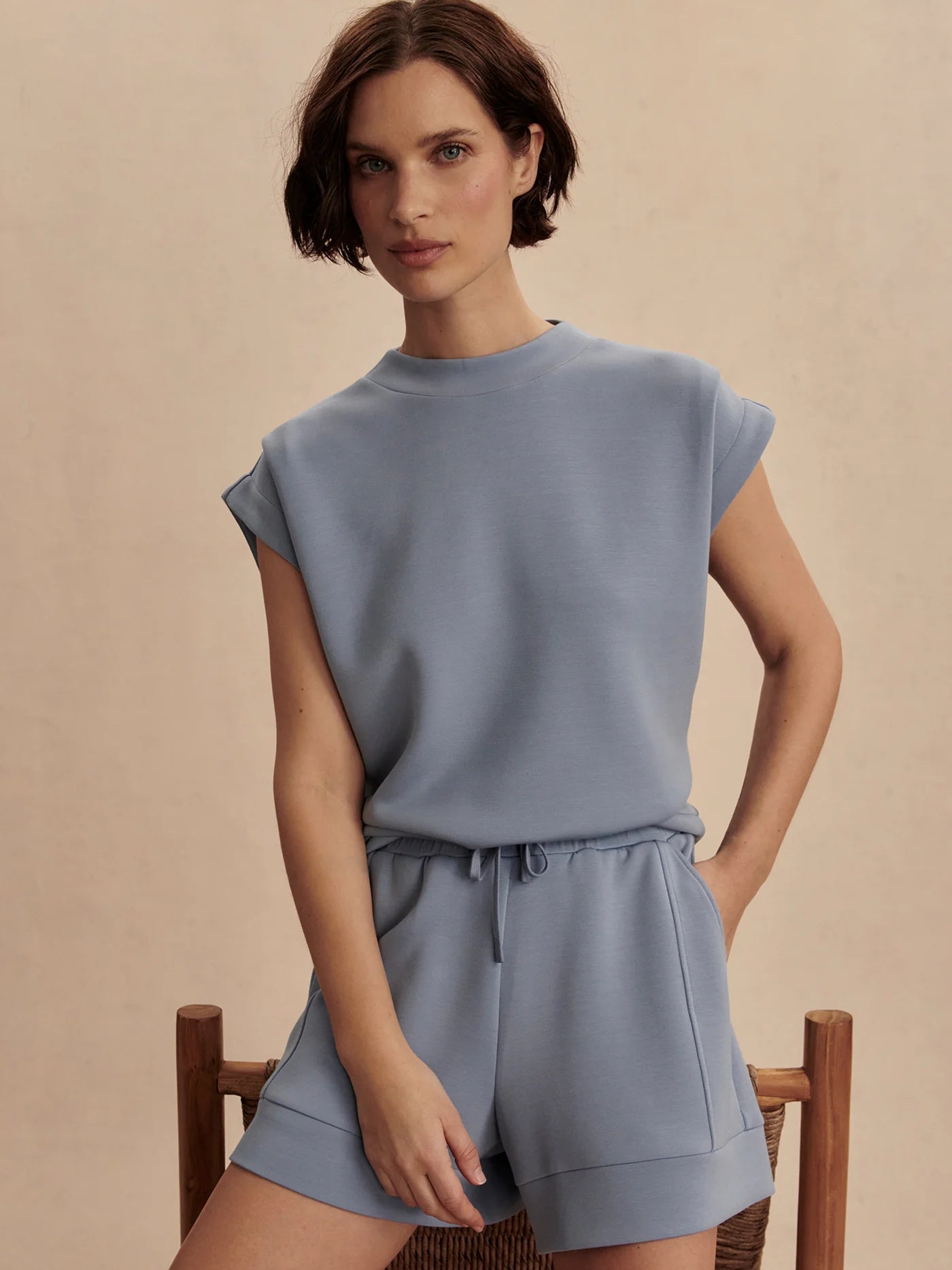 Otis Sleeveless Sweat set