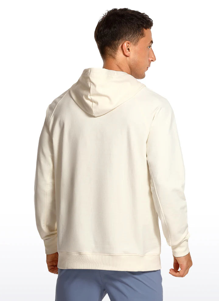 Cotton Loose Fit Long Sleeve Hoodie